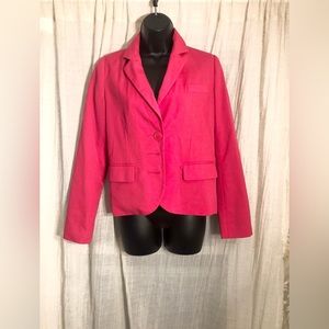 Fuchsia Short Blazer!!